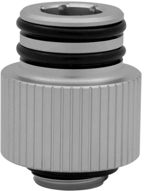 EK-Quantum Torque Push-In Adapter M 14 - Satin Titanium