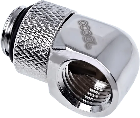 Eiszapfen 90° Roterbar Hane-hona Silver