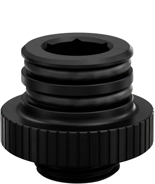EK-Quantum Torque Push-In Adapter M 7 - Black