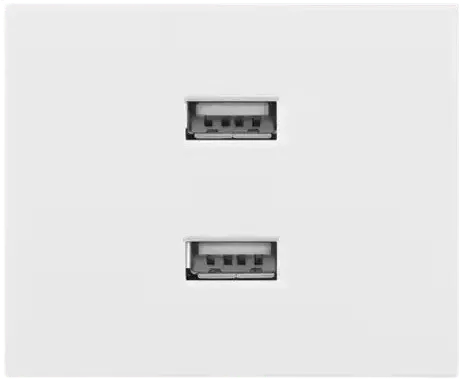 USB-laddare för Shelly Wall Display Bordsställ Vit
