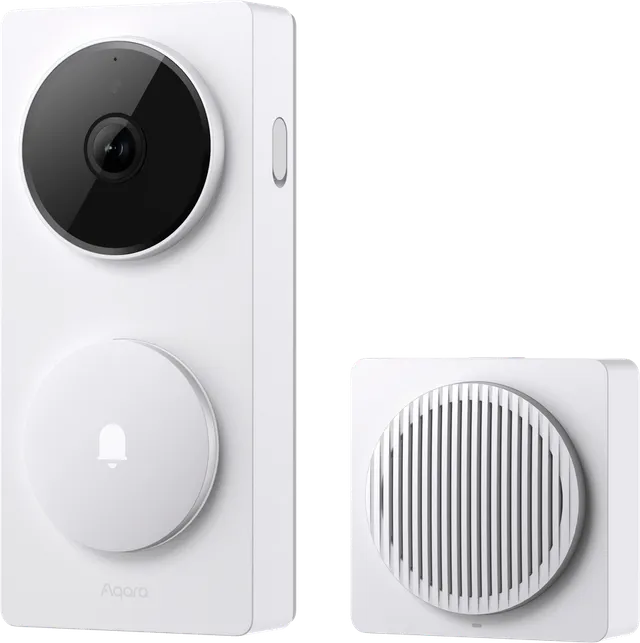 Doorbell Camera Hub G410 WiFi Vit