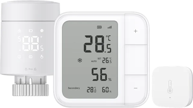 W600 Termostat + Klimatsensor W100 + T1 Sensor