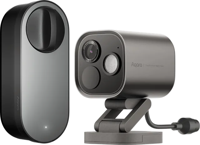 Smart Lock U200 Lite Svart + G5 Pro Camera Hub PoE Grå