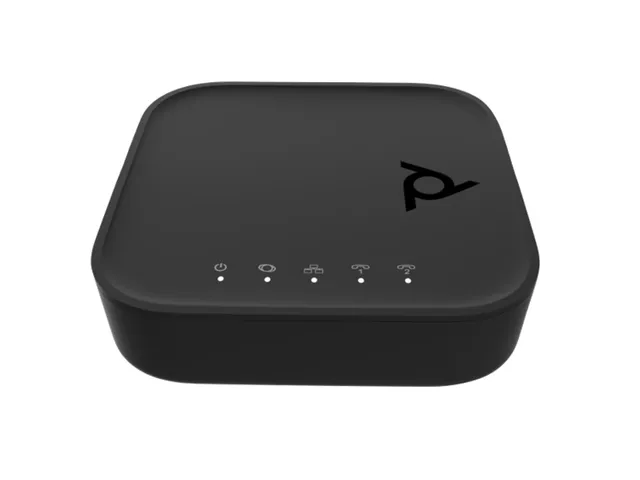 HP Poly ATA 402 - VoIP-telefonadapter - med Open SIP - 100Mb LAN