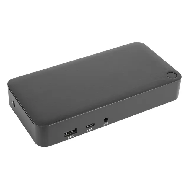 USB-C Dockningsstation 65 W 9 portar Svart