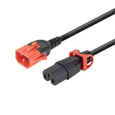 - Strömkabel - IEC 60320 C15 dual-loc