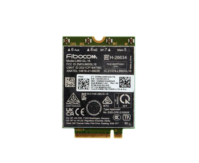 XMM 7560 R+ - LTE-Advanced Pro - M.2