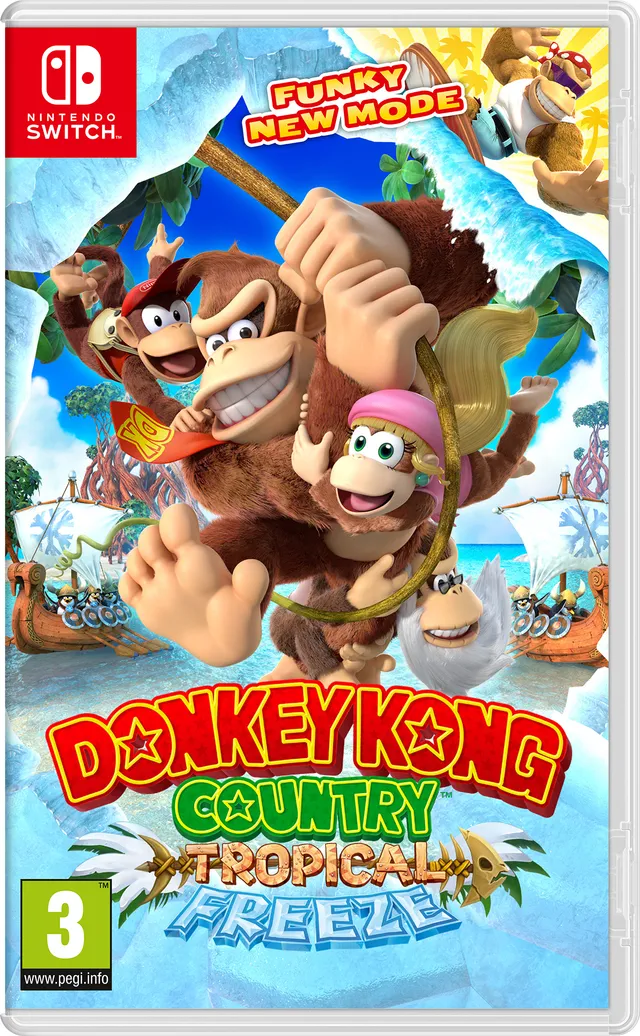 Donkey Kong Country: Tropical Freeze - Nintendo Switch - Plattformsspelare