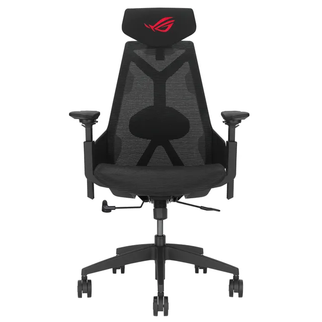 ROG Destrier Core - gaming chair - polyamide nylon breathable mesh polyurethane foam - black Gaming Stol - Andningsbar mesh - Upp till 150 kg