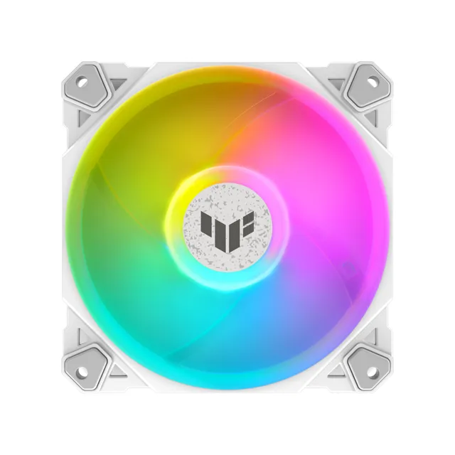 TUF GAMING TF120 White ARGB - Chassi fläkt - 120mm - Vit med RGB LED - 29 dBA