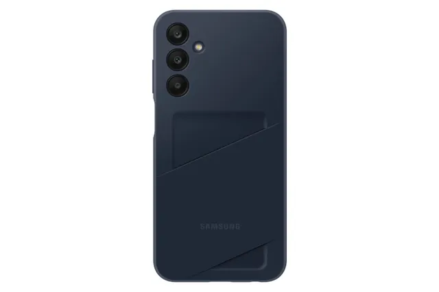 Galaxy A25 5G mobilskal med kortfack (svart)
