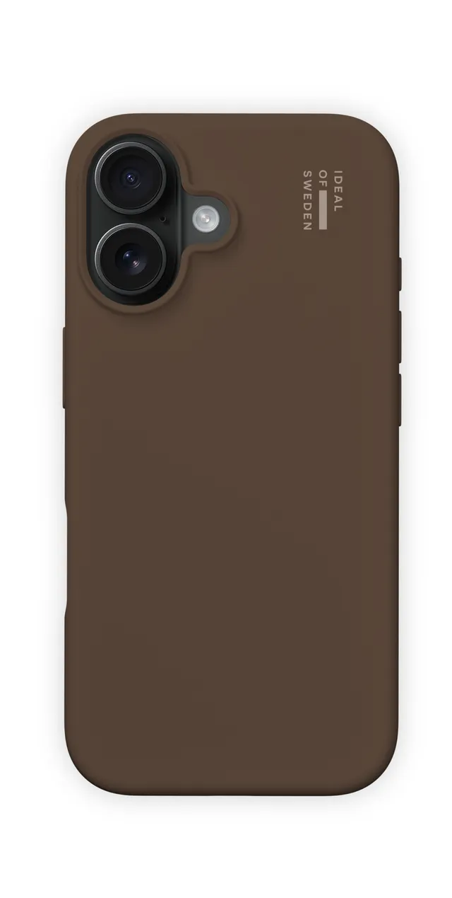 Silicone MagSafe Case för iPhone 16 Mocha Mousse