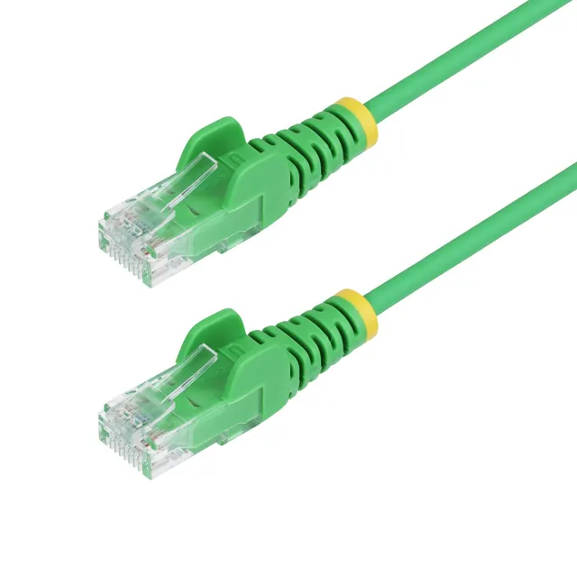 3m Green Slim CAT6 Ethernet Cable Snagless 28AWG LSZH - patch cable - 3 m - green - Grön - 3m