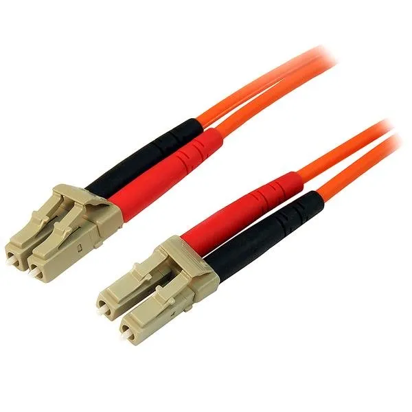 StarTech.com 30m Fiber Optic Cable - Multimode Duplex 50/125 - LSZH - LC/LC - OM2 - LC to LC Fiber Patch Cable (50FIBLCLC30) - Nätverkskabel - LC mult