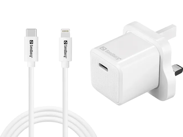 - Strömadapter - 20 Watt - 3 A - PD (USB-