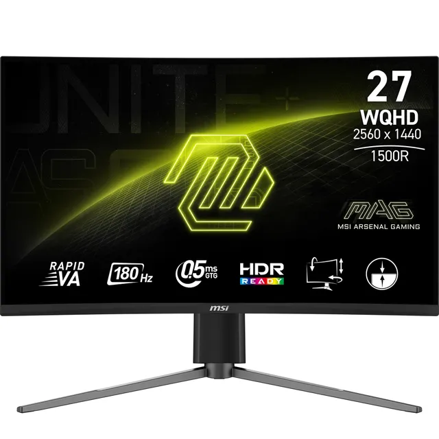 MAG 27CQ6PF 27/QHD/VA/180Hz/0,5ms/HAS