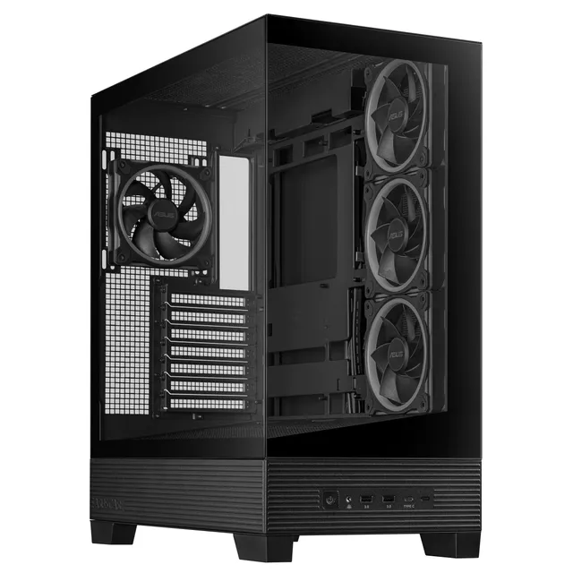 A23 PLUS - Mid tower - ATX - genomskinlig sid