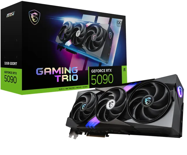 MSI GeForce RTX 5090 Gaming Trio OC 32GB GDDR7