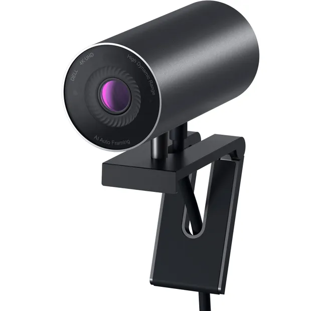 UltraSharp WB7022 - Webbkamera - färg - 8,3 MP - 3840 x 2160 - USB