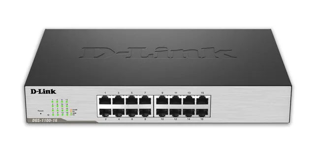 DGS-1100-16 16-port Gigabit EasySmart switch
