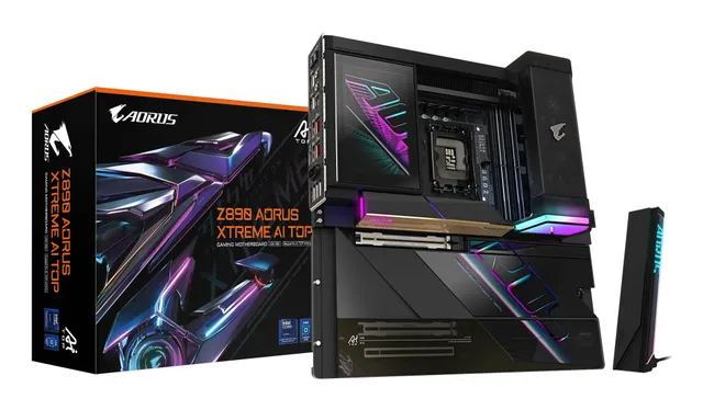 Z890 AORUS XTREME AI TOP Moderkort - Intel Z890 - Intel LGA1851 - DDR5 RAM - Extended ATX