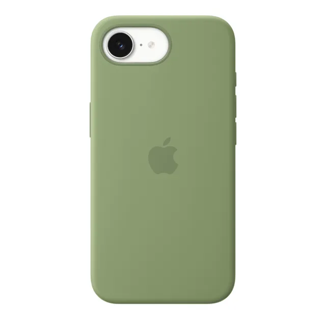 iPhone 17e Silicone Case med MagSafe - Light Moss