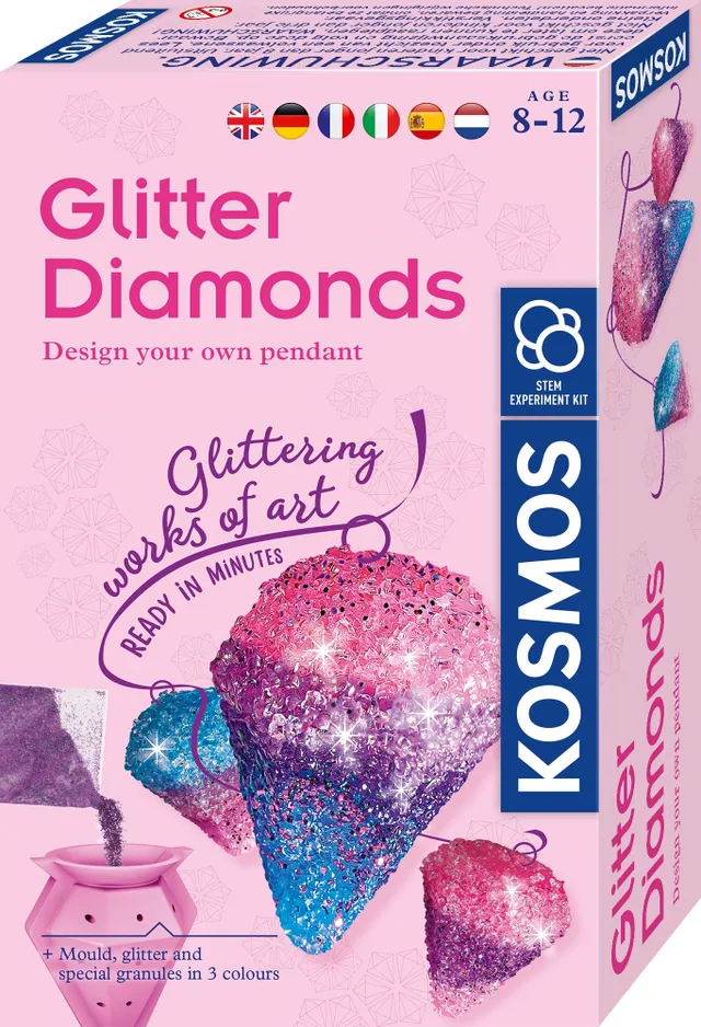 - Glitter Diamond Making