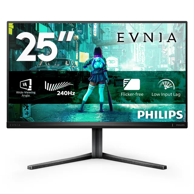 24,5" Philips Evnia 3000 25M2N3200W - 1920x1080 (FHD) - 240Hz - VA