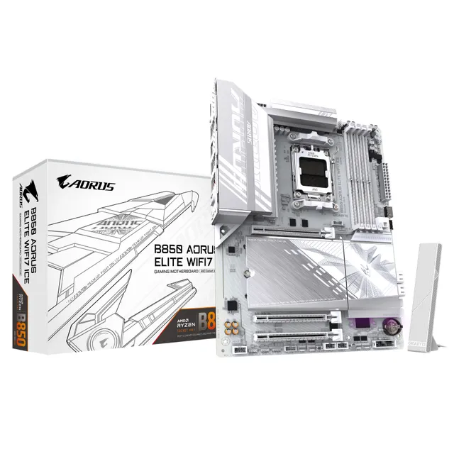 B850 Aorus Elite WIFI7 Ice