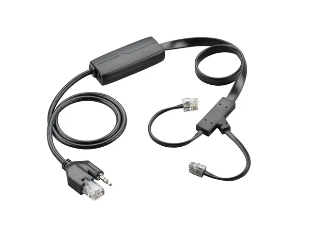 Poly APC-43 - Elektronisk krokomkopplingsadapter för bordstelefon - TAA-kompatibel