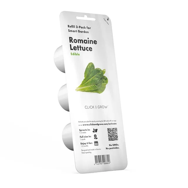 Click and Grow - Smart Garden Refill 3-pack - Green Lettuce (SGR32X3)