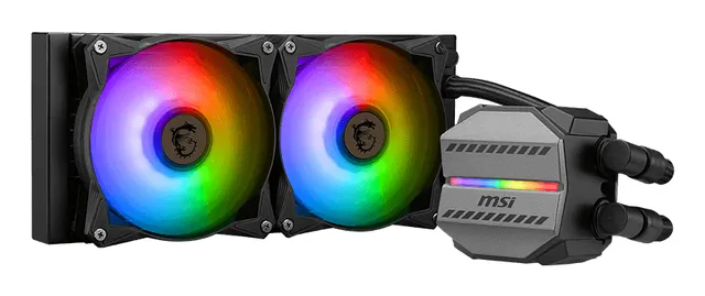 MAG CORELIQUID - Kylsystem med vätska till processorn - Elementstorlek: 240 mm - (för: LGA1156, LGA1155, LGA2011, LGA1150, LGA2011-3, LGA1151, AM4, LGA2066, LGA1200, LGA1700, AM5) - koppar - 120 mm