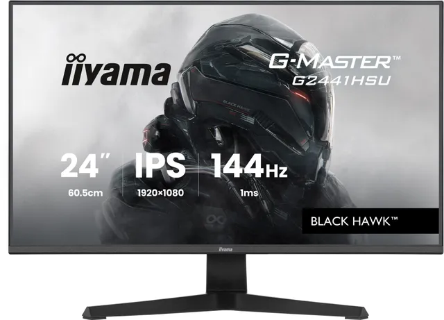 24" iiyama G-MASTER Black Hawk G2441HSU-B1 - LED monitor - Full HD (1080p) - 24"