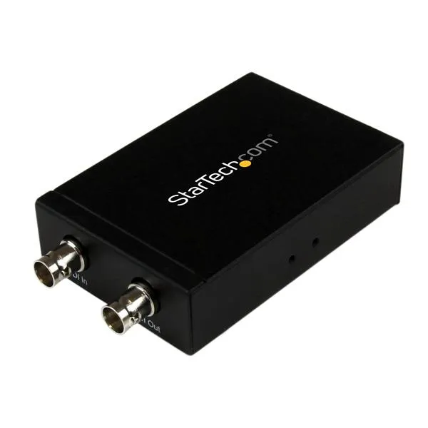 StarTech.com SDI till HDMI-konverterare – 3G SDI till HDMI-adapter med SDI-loop through-utdata - Videokonverterare - 3G-SDI - HDMI, 3G-SDI - svart
