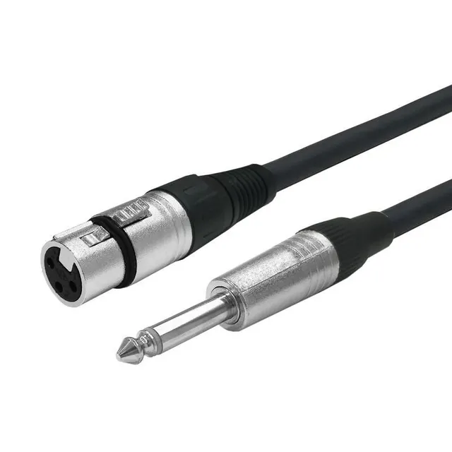 Pro - Ljudkabel - XLR hona till monojack
