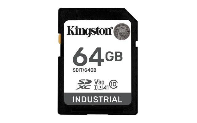 Industrial - Flash-minneskort - 64 GB - A1 / Video Class V30 / UHS-I U3 / Class10 - mikroSDXC UHS-I