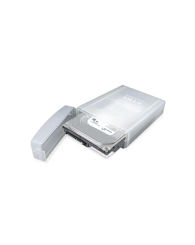BOX förvaringsbox för 3,5 HDD, skyddar mot stötar, damm, vätska (70204)