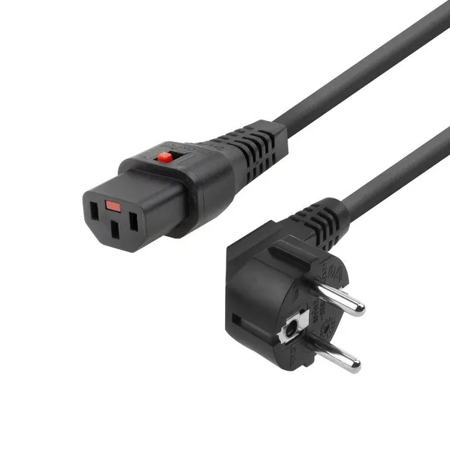 - power cable - power CEE 7/7 to power IEC 60320 C13 - 5 m