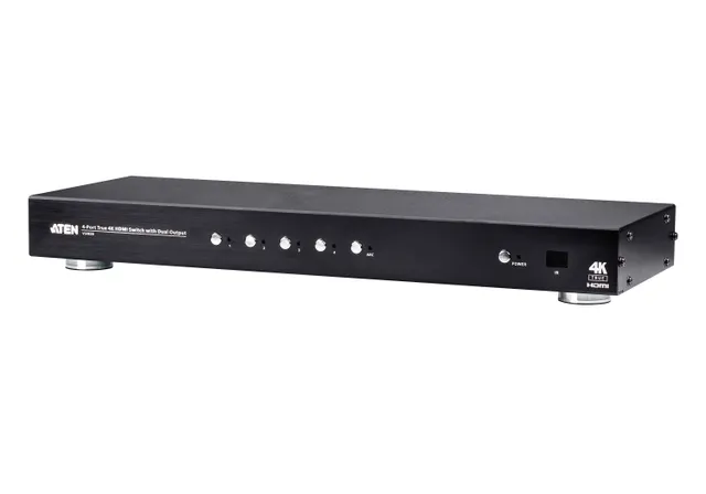 4 Port True 4K HDMI Switch with Dual