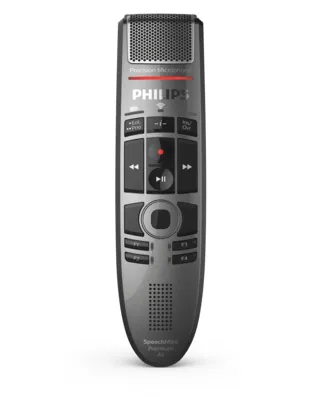 SpeechMike Premium Air SMP4000 - SMP4000 Series - högtalarmikrofon - USB - mörkgrå pärla metallic