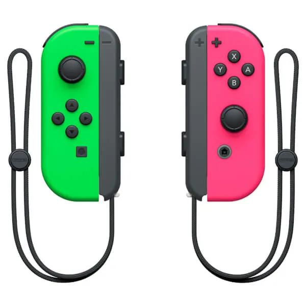 Switch Joy-Con Pair, Neon Grön/Neon Rosa