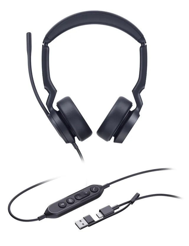 UH44 Dual - Headset - på örat - kabelanslu