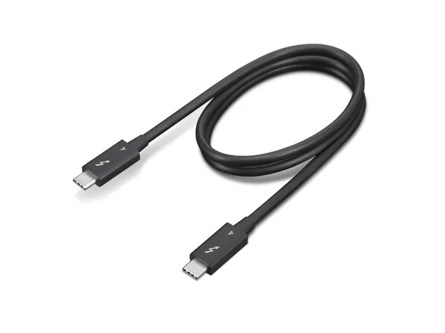 - Thunderbolt cable - 24 pin USB-C to 24 pin USB-C - 70 cm