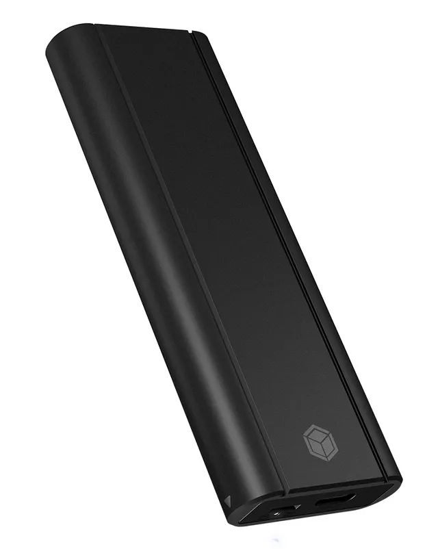 ICY BOX IB-1807MT-C31 - Förvaringslåda - M.2 - M.2 NVMe Card / PCIe (NVMe) - USB 3.2 (Gen 2) - svart