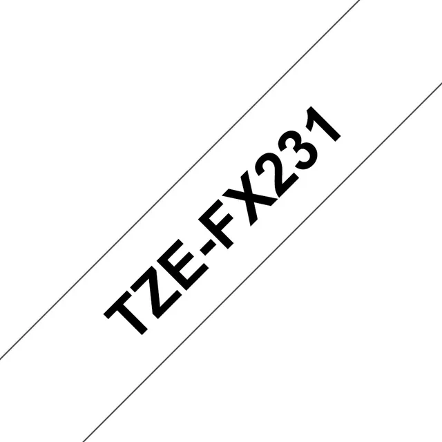 TZEFX231 Etikett-Tejp tz