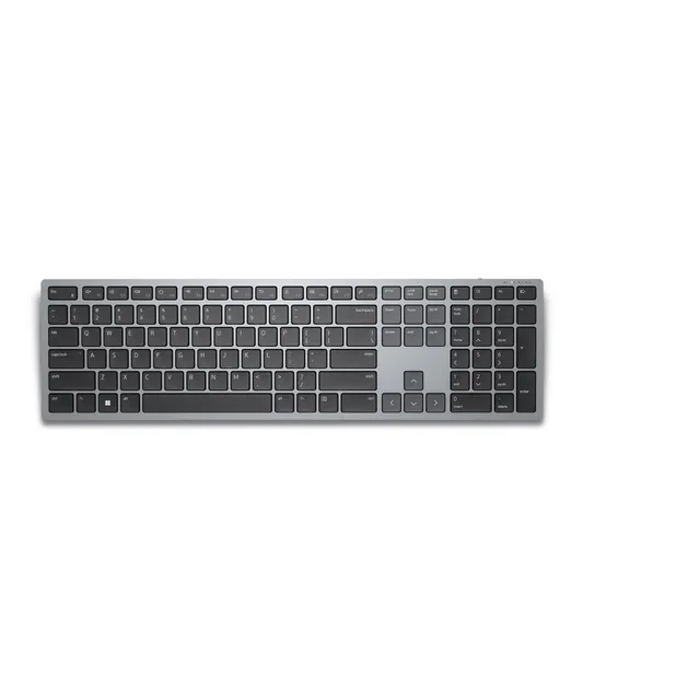 Pro Plus KB700 - Tangentbord - trådlös - 2.4 GHz, Bluetooth 5.0 - QWERTY - USA, internationellt - Titan gray - med 3 års avancerad utbytesservice
