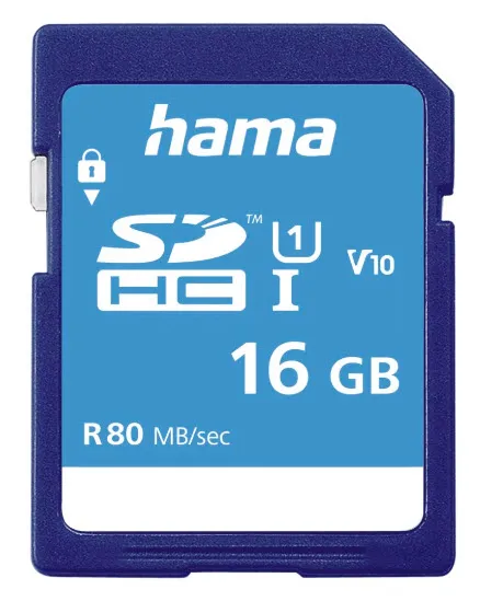 - Flash-minneskort - 16 GB - UHS Class 1 / Cl