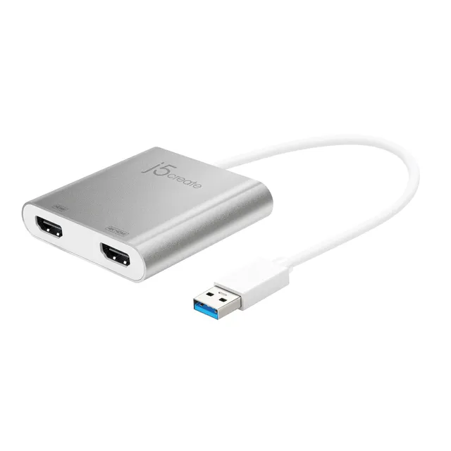 USB 3.0 till Dual HDMI Multi-Monitor Adapter