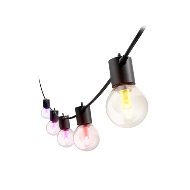 Hue Festavia Globe utomhusljusslingor, 14m