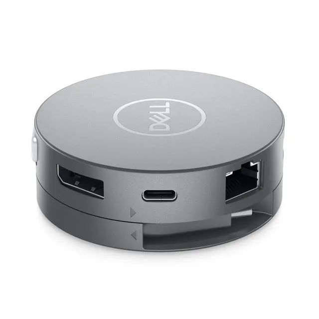 USB-C dockningsstation Dell Mobile Adapter DA310, VGA/HDMI/DP, GigaLAN, 2xUSB 3.2, 1xUSB-C, 90W PD pass-through